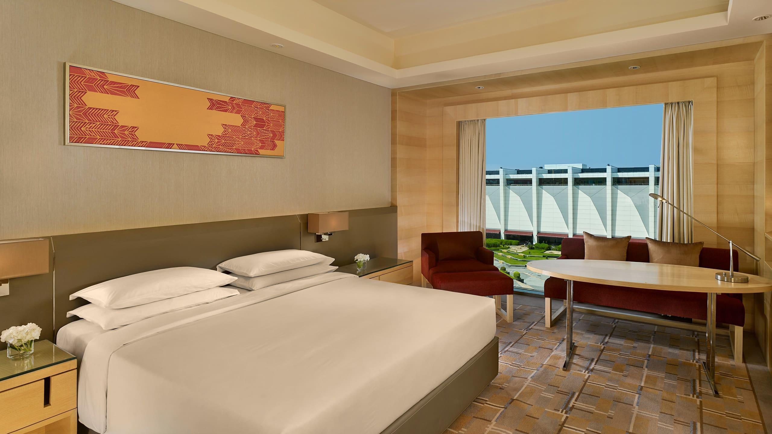 Hyatt Regency Chandīgarh Exteriör bild A room at the hotel
